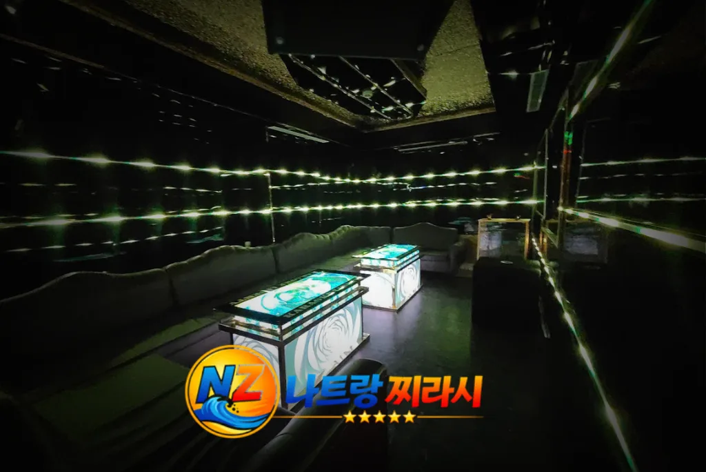 나트랑 리버티 가라오케 LED 룸 전경