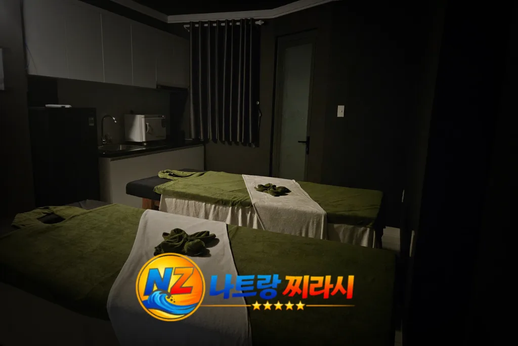 나트랑 비타민 스파 관리실 구성