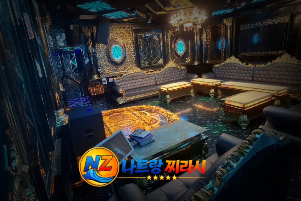 나트랑 아노바 가라오케 VIp 룸 분위기