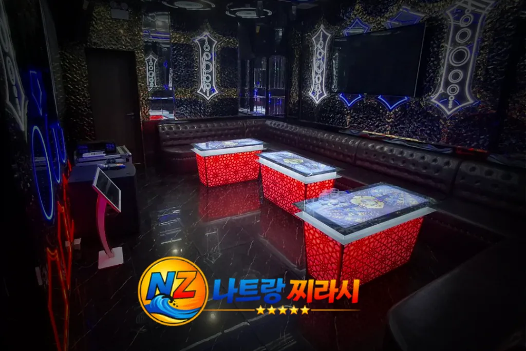 나트랑 아노바 가라오케 룸 전경