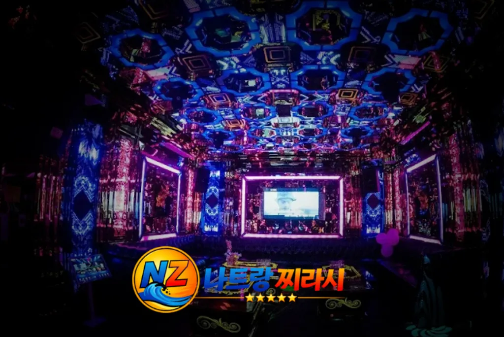 나트랑 아바타 가라오케 룸 분위기